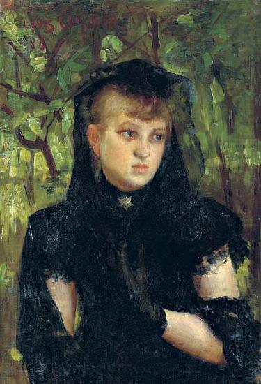 Portrat Frau Behn, Lovis Corinth